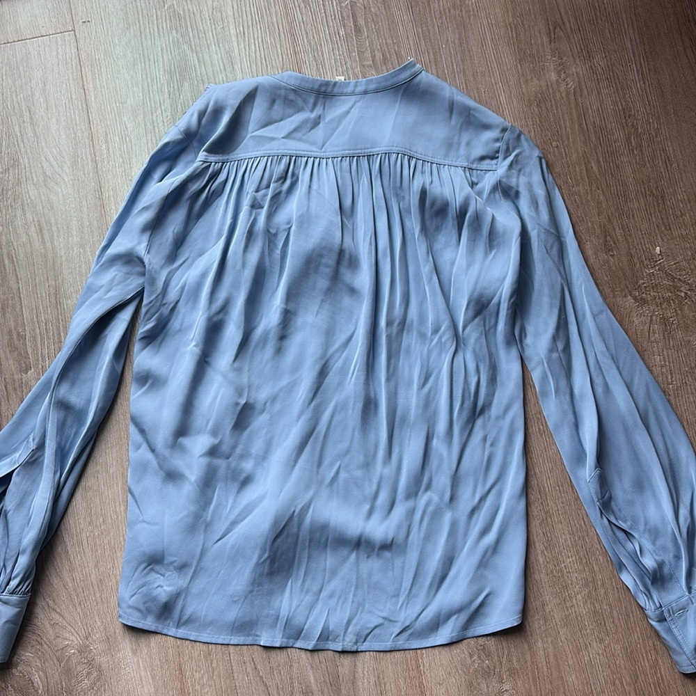 Vince Silk Button Down - image 6